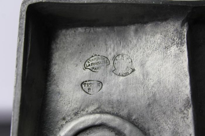 Porte stylo Mozart en étain - photo numéro 3