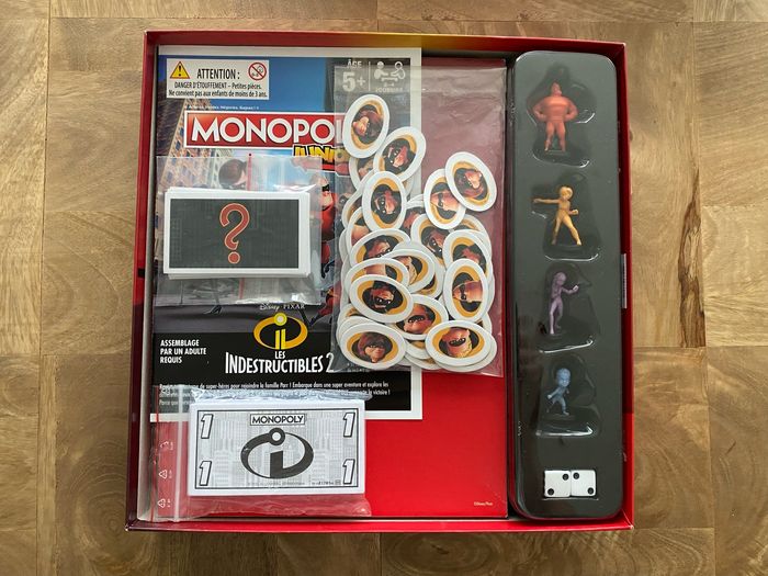 Jeu MonopolyJunior les indestructibles 2 Hasbro - photo numéro 2
