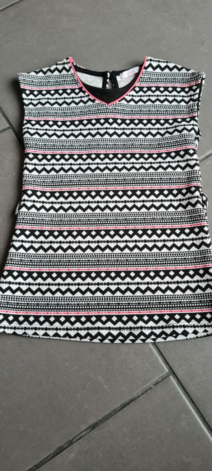 Robe noire à motifs - photo numéro 2