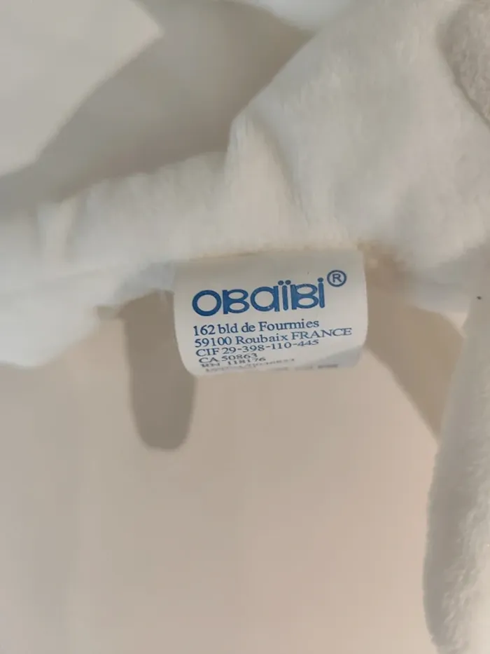 Doudou chien obaibi - photo numéro 4