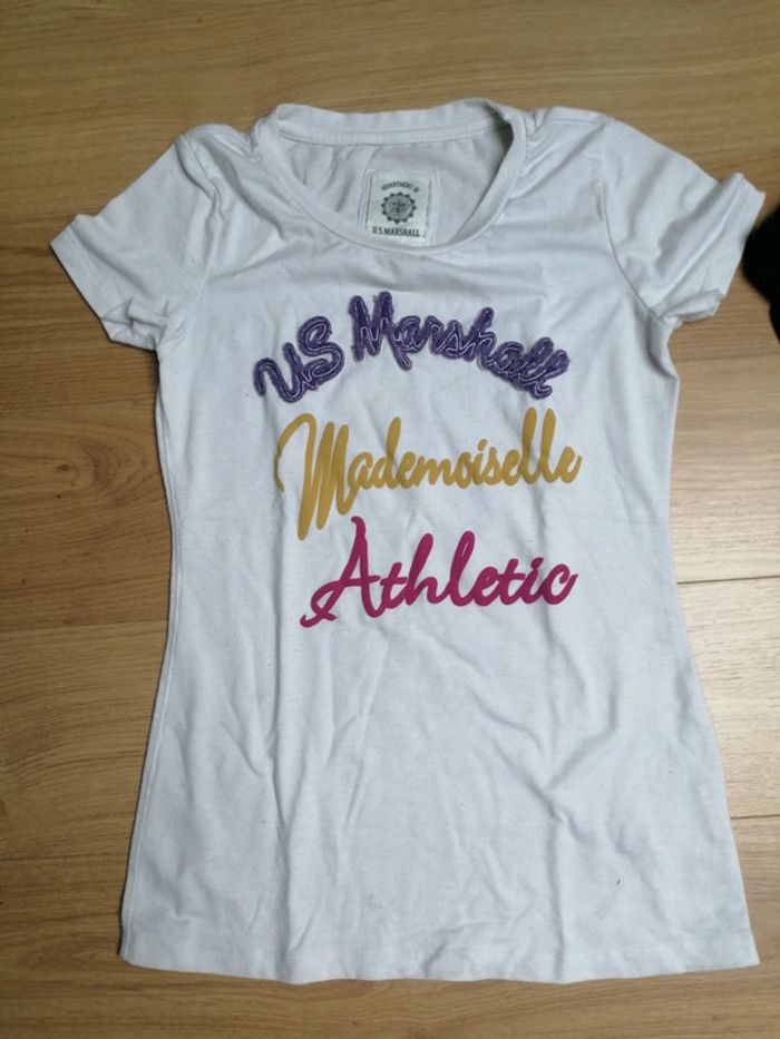 Lot de 2 tee shirt US Marshall Taille S - photo numéro 2