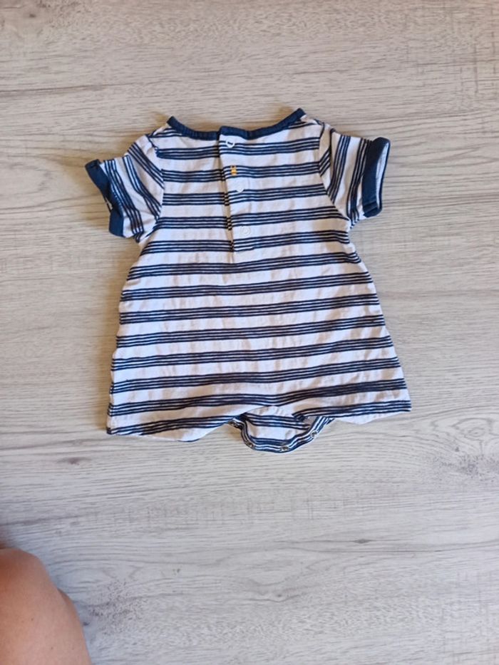 Combi short 1 mois 53 cm combishort obaibi neuve - photo numéro 7