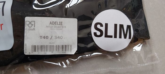 Pantalon de cuisine slim T40/S40 Adelie ROBUR - photo numéro 2