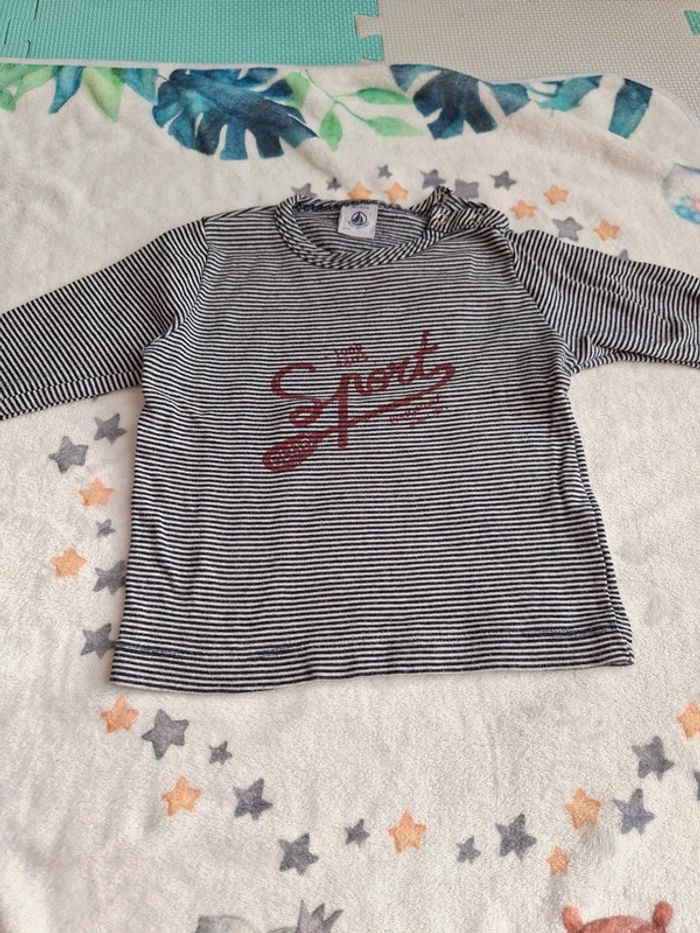 Tee shirt rayé - photo numéro 2