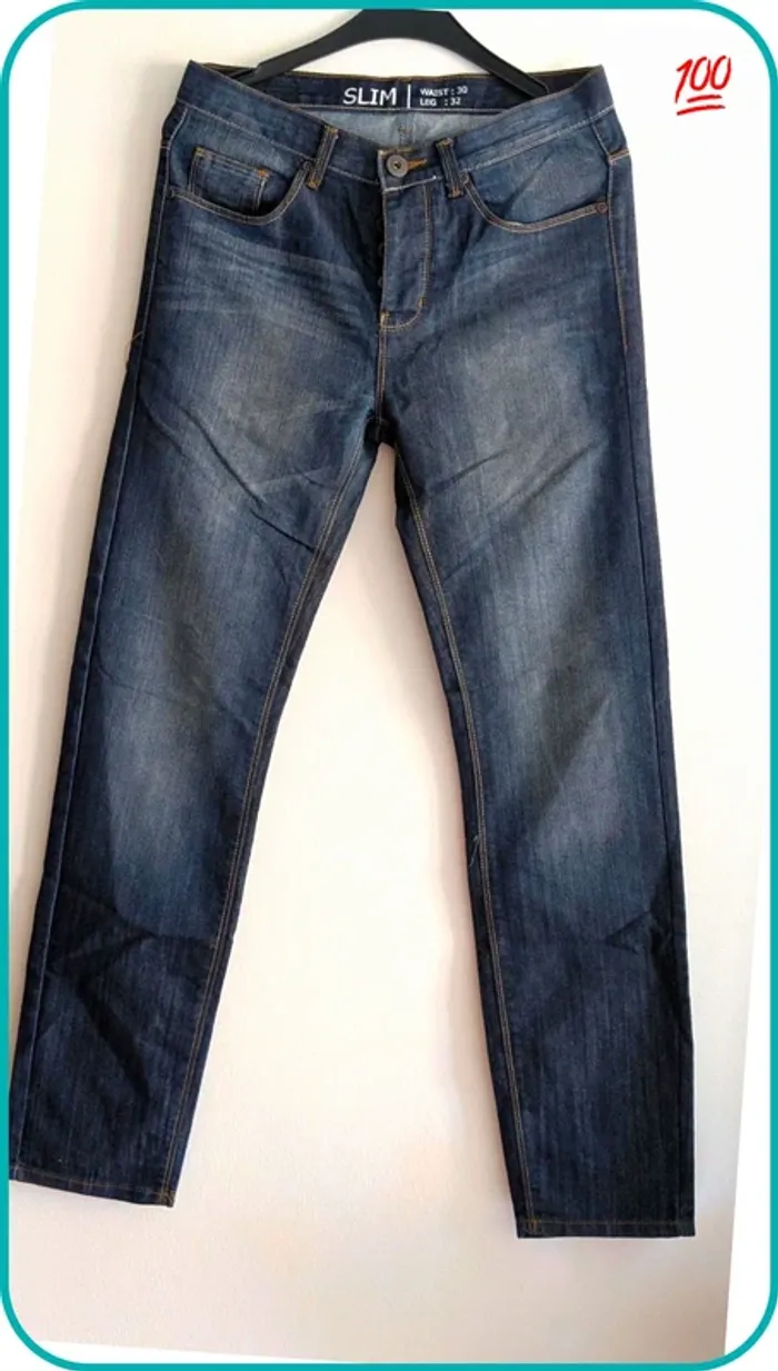 Jeans slim Homme 40