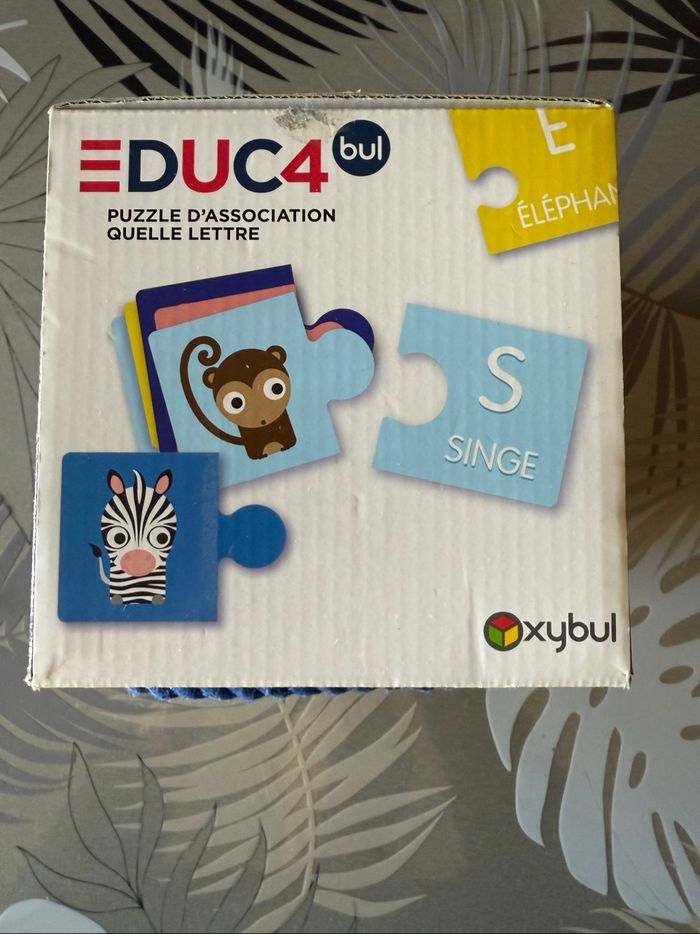 Puzzle association quelle lettre ? Oxybul - photo numéro 3