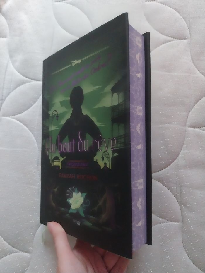 Roman Au Bout du Rêve Tiana Twisted Tale Relié Collector jaspage