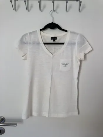 T-shirt crème tête de mort Eden Rock Rebel taille M