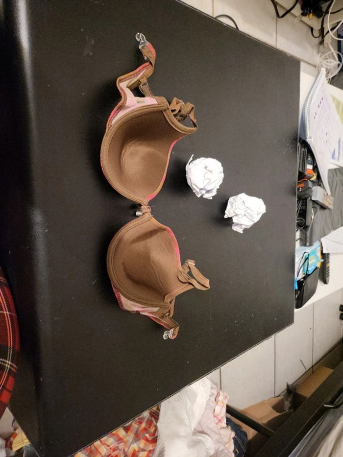 Bikini marron et rose - photo numéro 4