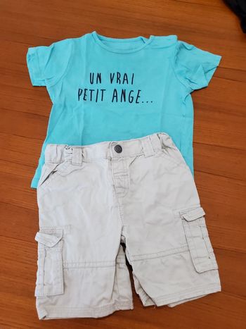 Ensemble tee-shirt et short