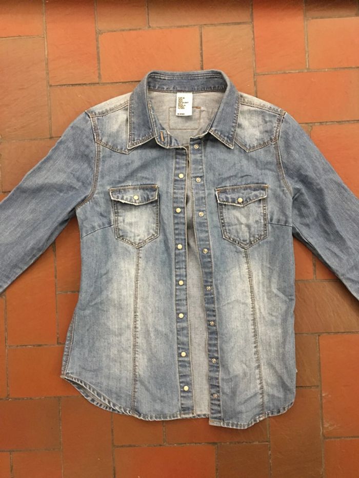 Chemise en jean H&M taille 36