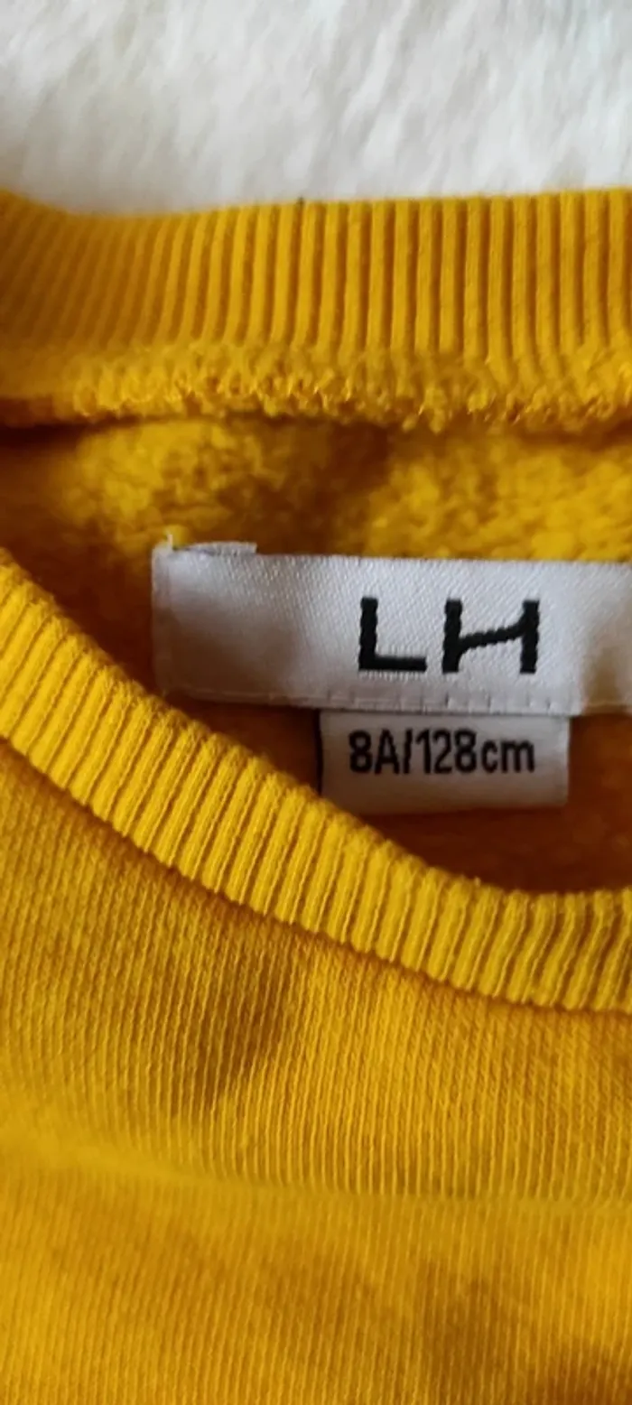 🐼 Sweat LH by La Halle 8 ans 128 cm très bon état 🐼 - photo numéro 3