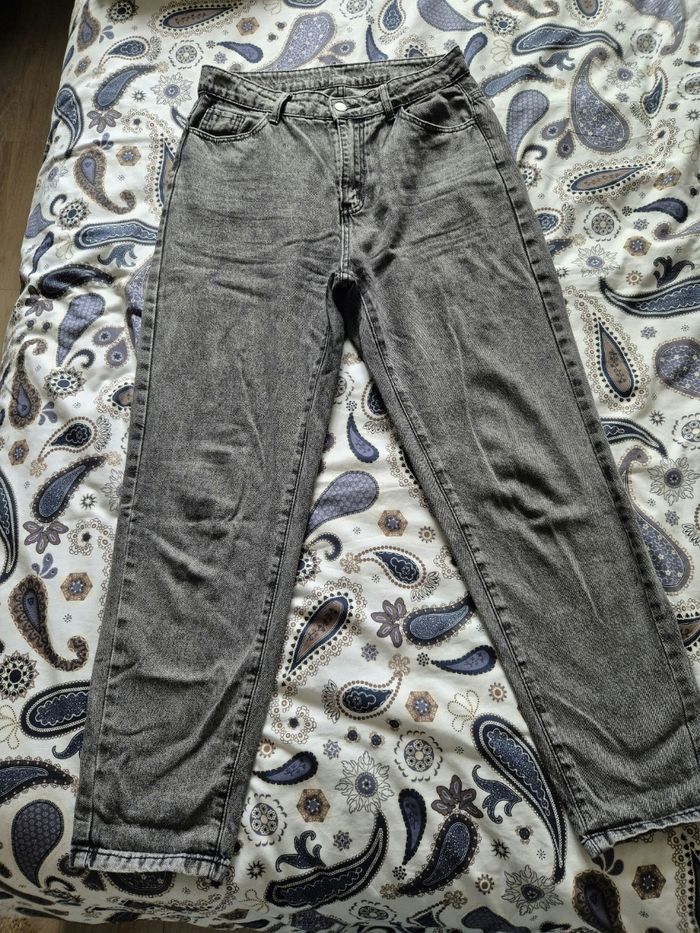 Jean Mom gris Shein