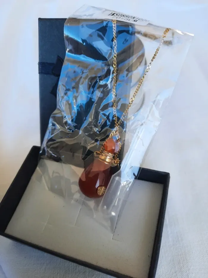Superbe sautoir parfum neuf ikita - photo numéro 3