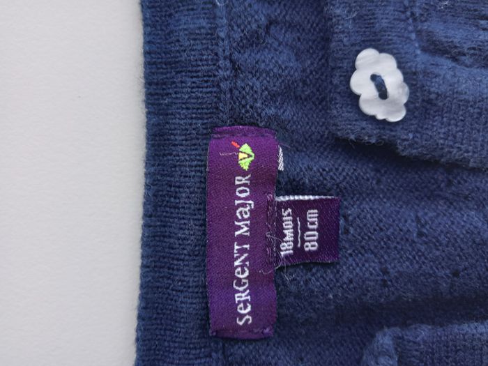 Gilet bleu marine 18 mois - photo numéro 3