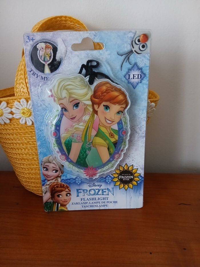 Neuf/Frozen: Lampe de poche avec cordon - photo numéro 2