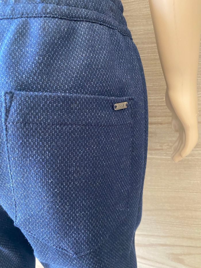 IKKS pantalon de détente navy neuf avec étiquette - photo numéro 4