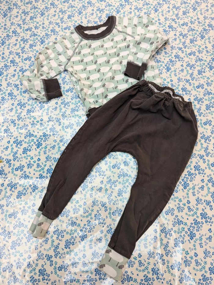 Pyjama mouton 🐑 cousu main taille 12-18 mois