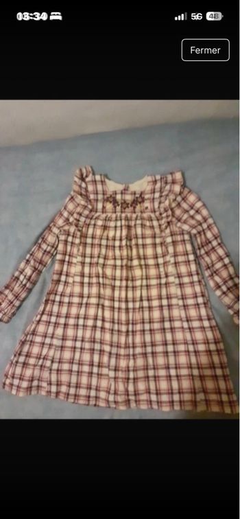 Robe hiver sergent Major 9 ans 