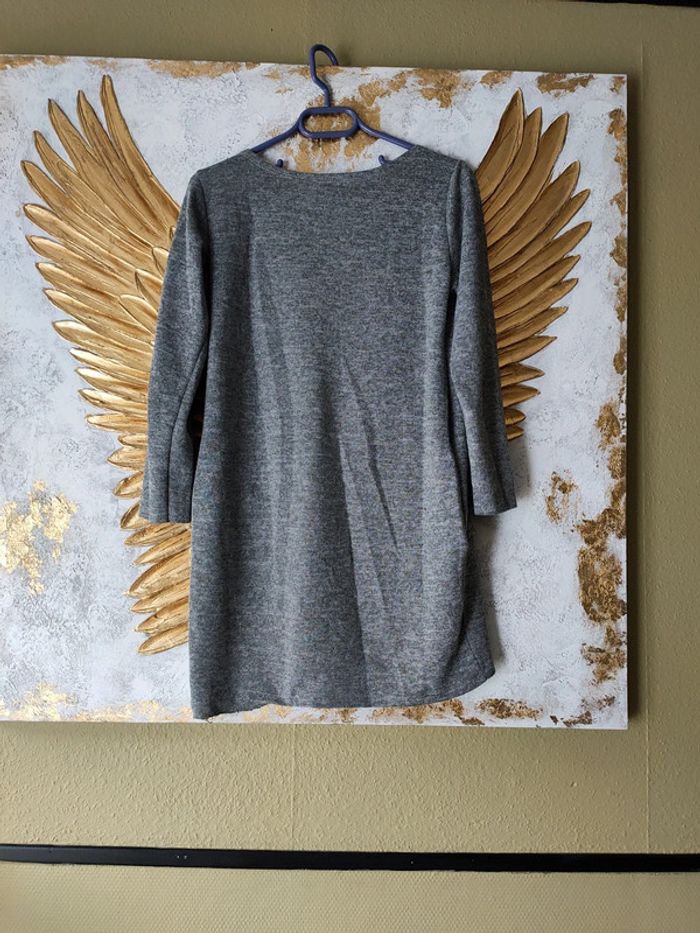 Robe longue manches smiley T40 - photo numéro 3