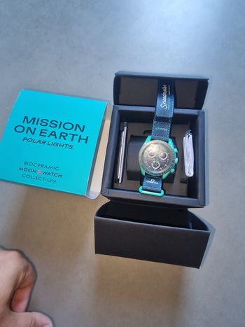 Swatch omega edition