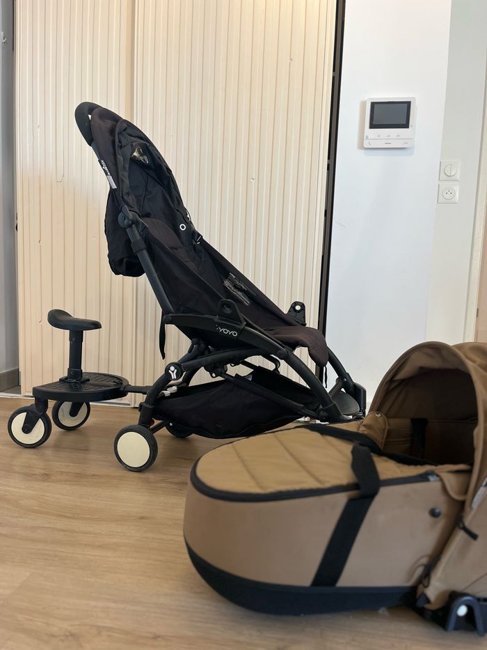 Poussette yoyo Babyzen yoyo board et nacelle toffee - photo numéro 2