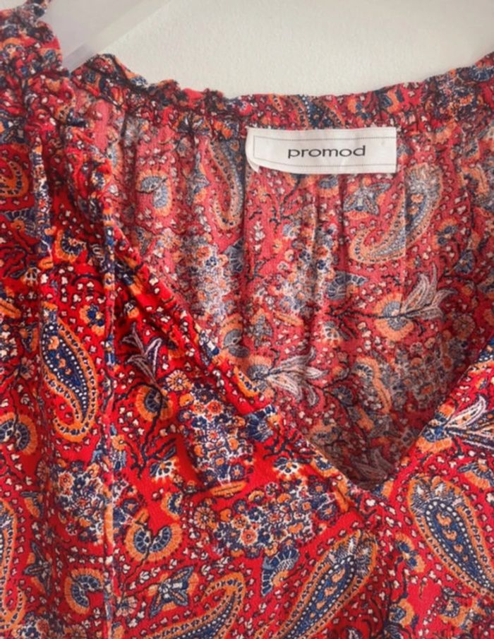 Blouse rouge Promod - photo numéro 7