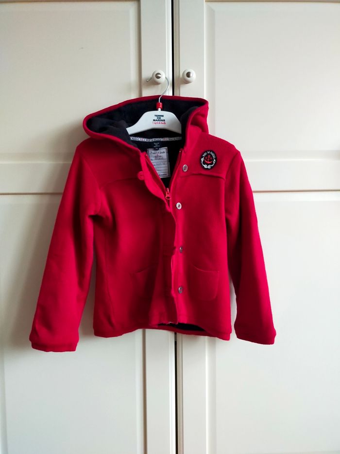 Veste polaire taille 7 ans Terre de marins
