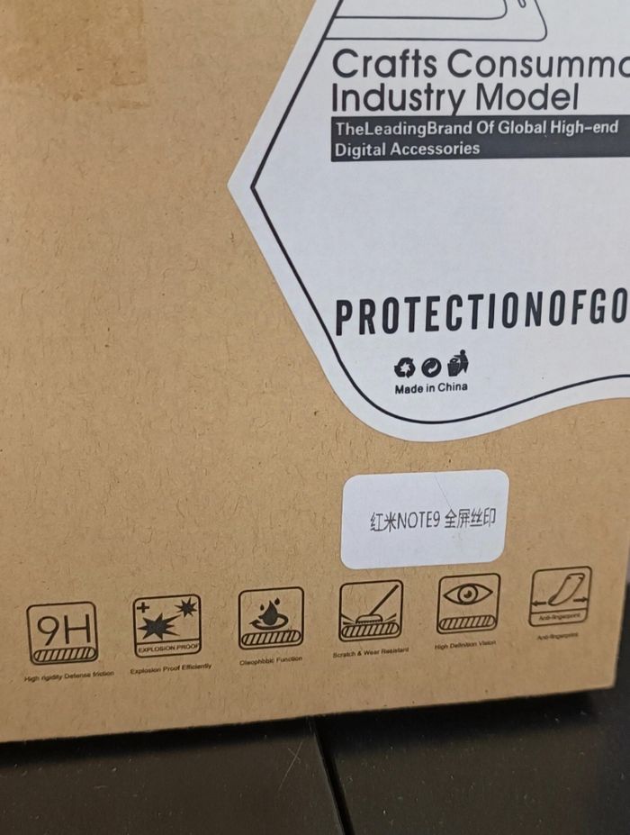 Protection d'écran Redmi note 9 - photo numéro 2