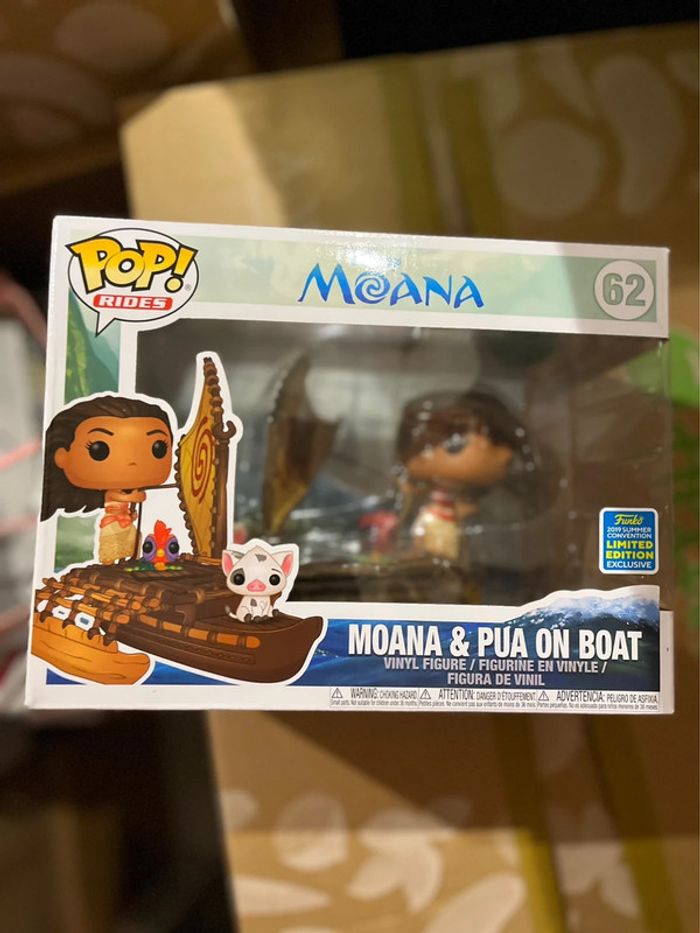 Funko Pop - Moana & Pua on boat - Disney