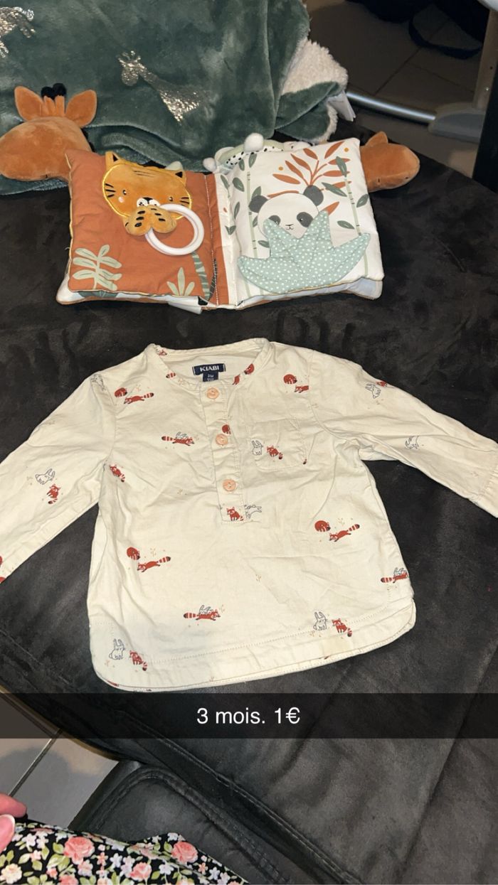 Lot de chemise/ tee shirt. - photo numéro 4