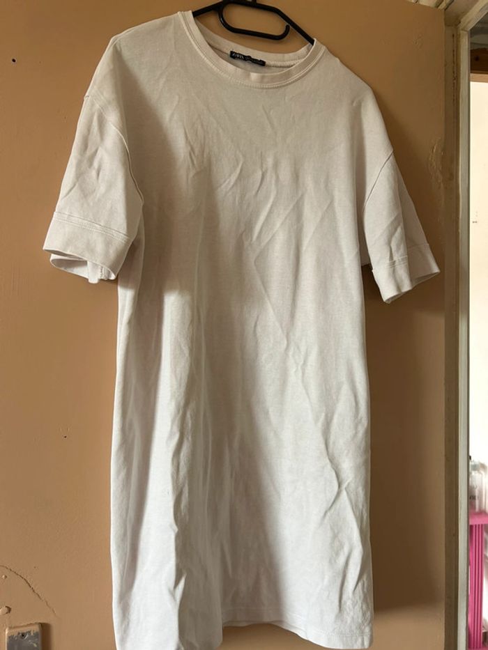 Tunique blanche femme Zara