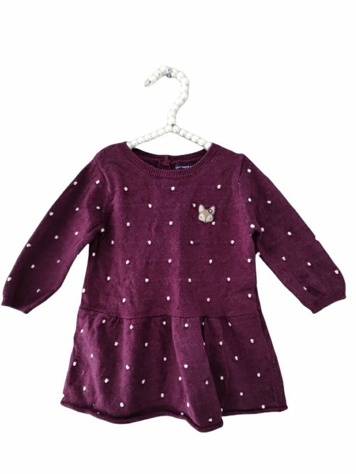 3 mois bébé fille robe hiver Sergent major