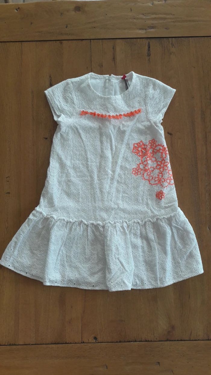Robe blanche Orchestra 5 ans
