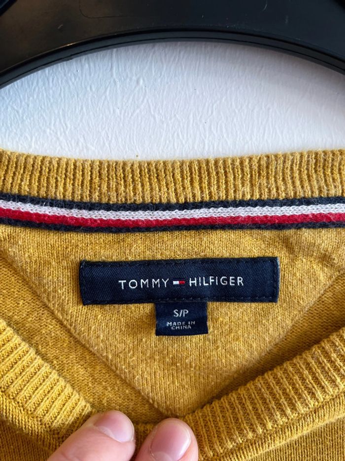 Pull classique Tommy Hilfiger taille S homme - photo numéro 3