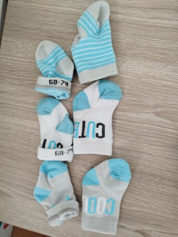 Lot de chaussettes taille 68-74