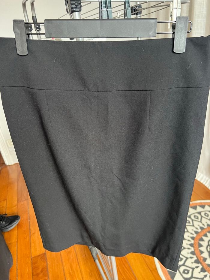 Jupe droite au genou Zara basic taille 36 - photo numéro 6