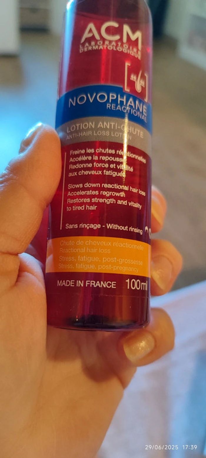 ACM Laboratoire Dermatologique Novophane Reactional Lotion Anti-chute 100 ml - photo numéro 7