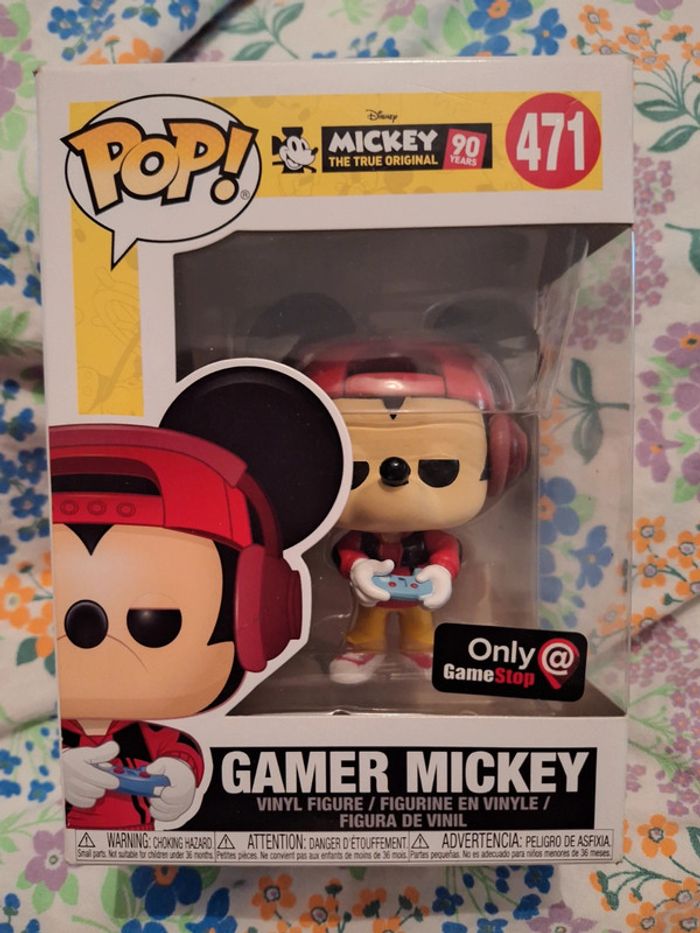 Funko pop Disney gamer mickey 471