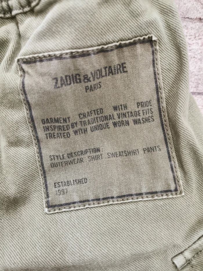 🌸Short kaki Zadig et Voltaire 9mois 71cm - photo numéro 9