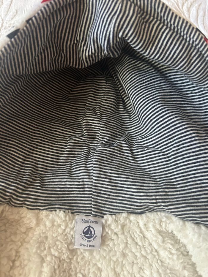 Veste matelassée Petit Bateau – Doublée Sherpa – 36 mois / 95 cm - photo numéro 9