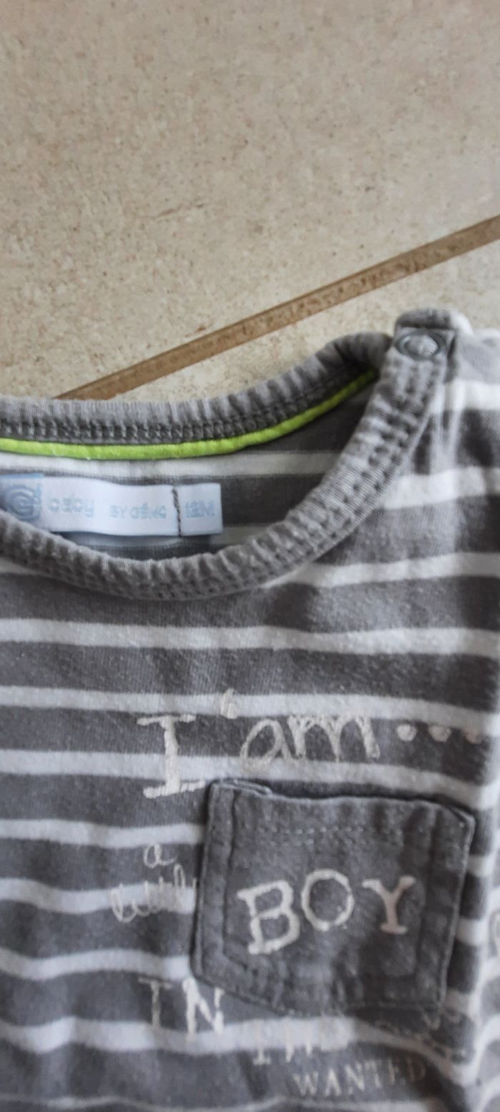 Tee shirt manche longue rayé - photo numéro 3