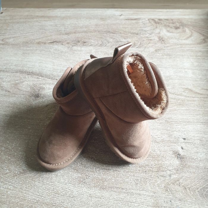 ⭐ Bottines en suédine fourrées - camel

#emyfleury_pointure26fille
