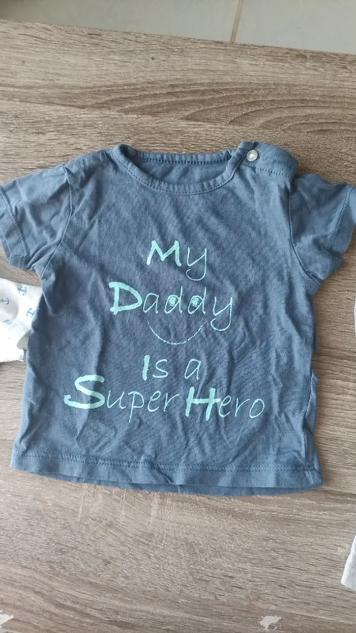 Lot de 4 t-shirt garçon 3 mois - photo numéro 3