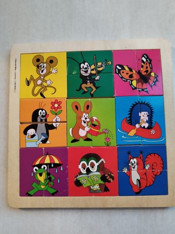 Jeu en bois puzzle