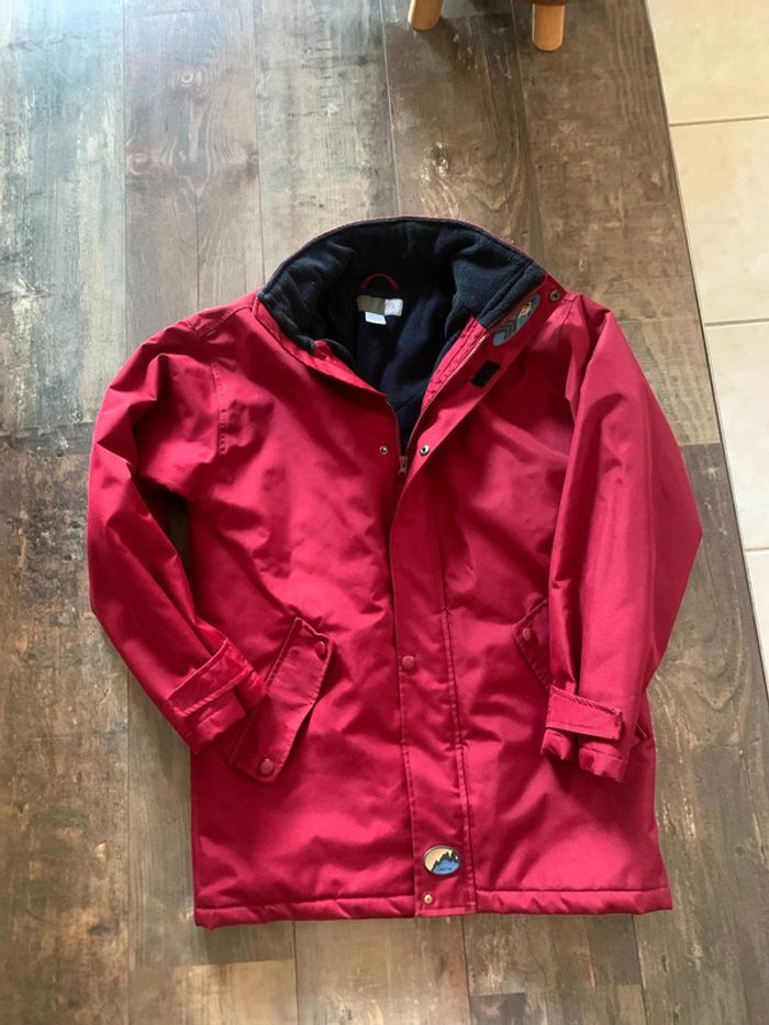 Veste snow rouge / bordeaux