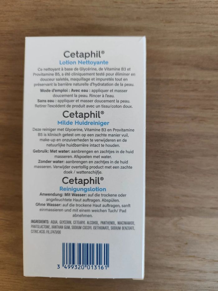 Lotion nettoyante Cetaphil - photo numéro 3