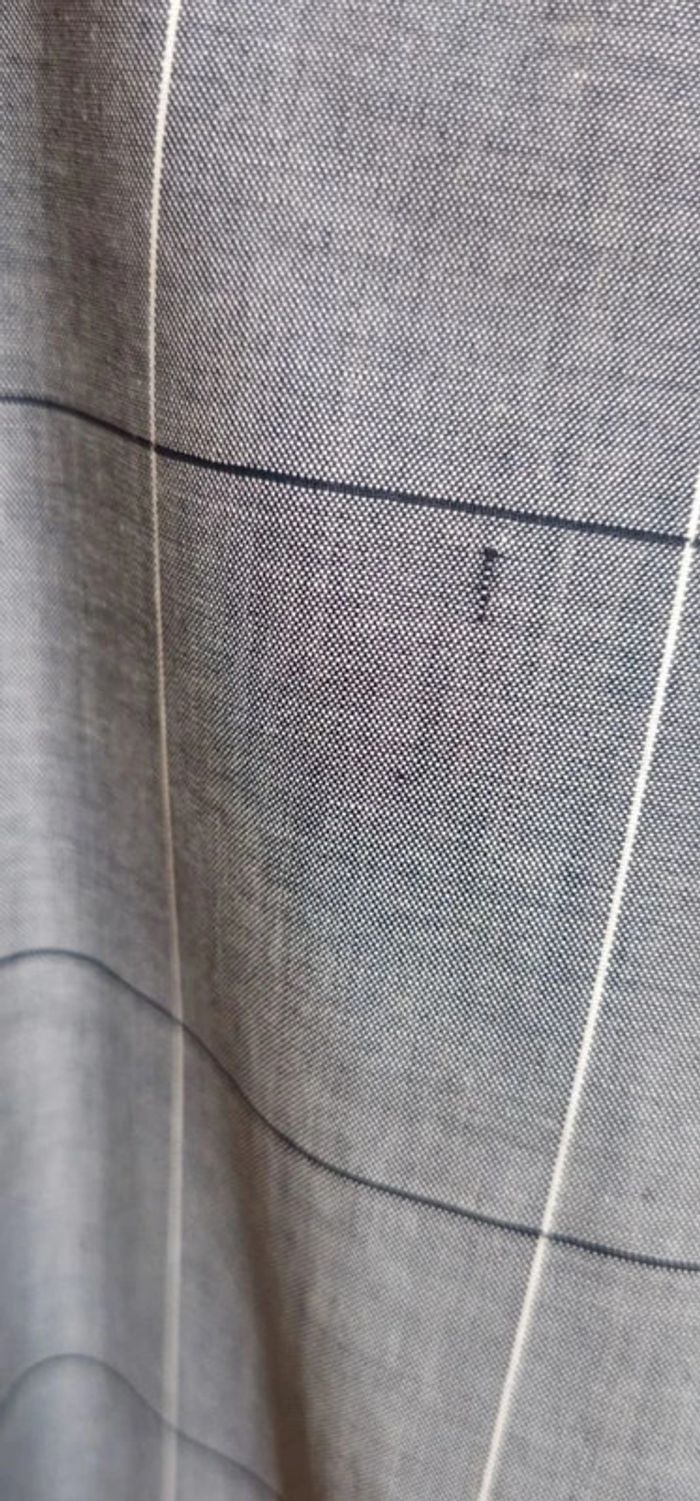 Trench vintage made in France gris a carreaux - photo numéro 8