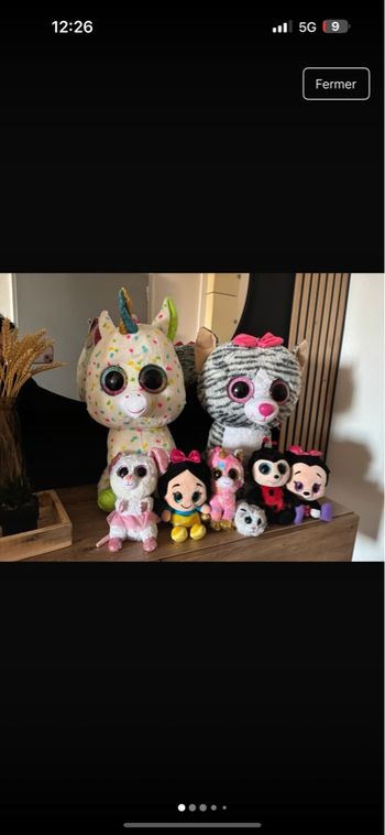 Lot de peluche TY