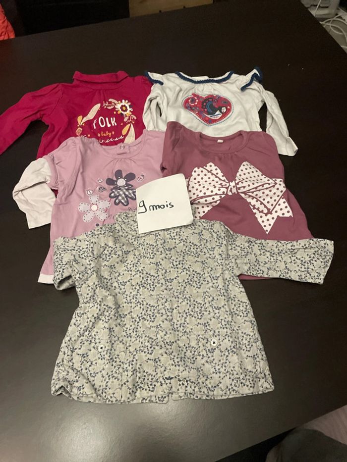 Lot de haut bébé